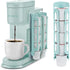 STORAGENIE K Cup Holder for Keurig - Coffee Pod Storage, Side Mount, Perfect for Small Counters (2 Rows/For 10 K Cups)