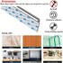 Sumnacon 13.38 Inch Towel Bar Rack with Hook, 3M Self Adhesive Stainless Steel Holder for Bathroom Kitchen Bedroom