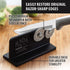Rada Cutlery Quick Edge Knife Sharpener (R119), Stainless Steel Wheels, Made in USA, Pack of 3