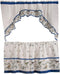 Achim Home Furnishings Love Birds Printed Tier & Swag Set (57x36)