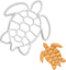 Bakerlogy Sea Turtle Cookie Cutter - 1 Piece