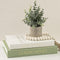 Premium Linen Faux Book Box Set of 2: Aesthetic Book Safe with