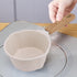 Nonstick Sauce Pan Small Soup Pots Small White Sauce Pan Flat Bottom Milk Pot Small Kitchen Pots Induction Pot Multifunctional Cooking Pot for Frying