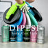6 Pack 12oz/16oz CansK01-P6 ORIGINAL CREATOR - DIPESI Soda Can Lids with Straws,Inspired by Energy Drink Can Colors