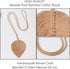 2Pack Curtain Tiebacks, Handmade Holdbacks - Farmhouse Curtain Tie Back Holder by Hand-Woven Cotton Rope, Bohemian Home
