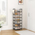 7 18-20 Closets LANTEFUL Tiers Shoe Rack Pairs Boots Organizer Storage Sturdy Narrow Shoe Shelf for Entryway