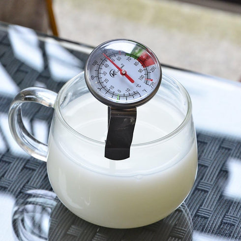 KT THERMO 2-Inch Dial Instant Read Thermometer, Best for Coffee Drinks and Chocolate Milk Foam