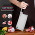 LDC 7" Inch Meat Cleaver Knife - High-Carbon Stainless Steel for Heavy-Duty Slicing, Mincing, Chopping
