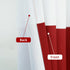Grommet 4th DriftAway Red Striped Room Darkening Curtains Patriotic Horizontal Stripe Classic Drapes for Bedroom Living
