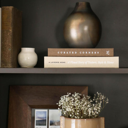 2 Decorative Books for Home Decor - Linen Fake Books for Decorating Bookshelf, Coffee Table, Shelves - Faux Book Box
