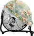 Hummingbird Hibiscus Print 24" Fan Cover, Industrial Fan Cover, Fan Protection Cover for Wall Mount Fan, Outdoor Waterproof Fan Covers, Pedestal Fan, Outside Large Stand up Pedestal