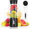 Portable Blender for Shakes and Smoothies, 500ml Electric Juicer, 4000mAh USB Rechargeable Fresh Juice Blender for