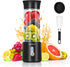 Portable Blender for Shakes and Smoothies, 500ml Electric Juicer, 4000mAh USB Rechargeable Fresh Juice Blender for