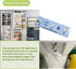 SW-BX02B Refrigerator LED Light Board and Bulb Replacement for Frigidaire LED Light Module
