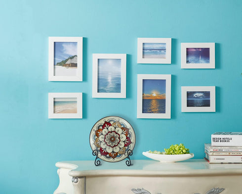 Plate Stand, 1 Pack 6 Inch Black Foldable Iron Table Easel for Displaying Picture, Book, Photo Frame, Decorative Plate