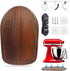 Sliding Mat for KitchenAid 4.5-5 Qt Stand Mixer with 1Pc Cord Organizer and 3Pcs Attachment Holder (Brown)
