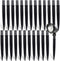 Angoily 25pcs Solar Light Stakes, 5.5X0.55inch Ground Spikes Light Replacement Stakes, Halloween