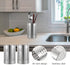 DOITOOL 2PCS Stainless Steel Kitchen Utensil Holders for Countertop, Spoon and Fork Holder for Restaurant