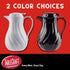 Tablecraft 64 Ounce Insulated Coffee Server, Tea and Hot Water Beverage Dispenser, Swirl Thermal Triple Wall, BPA Free,