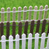 35 Inches Mini Fairy Garden Fence DIY Small Wood Decorative Picket Fence Micro Landscape Miniature Ornaments