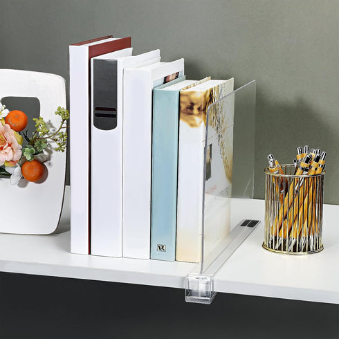 8 Closet Closet Boao Pcs Shelf Dividers for Organization Acrylic Clear Shelf Divider Purse Organizer Handbag Separator