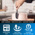 DI ORO Seamless Series Mini Silicone Spatula - BPA Free, Pro-Grade, 600ºF Heat-Resistant, Black