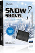 Yardwe Portable Snow Shovel 55.9 Inch Detachable Antislip Tool for Car Trunk Garden Camping Ice Removal