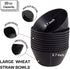 supernal 12pcs Cereal Bowls,Unbreakable Black Wheat Straw Bows, Microwave & Dishwasher Safe, Reusable Soup Bowls,Bowls for Kitchen,Soup Bowls for Ramen,Rice,Soup,Salad,Lightweight Bowl by supernal