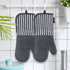 Silicone Oven Mitts Heat Resistant 932?, Set of 2 Extra Long Kitchen Mittens for Baking and Cooking