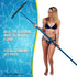 18" U.S. Pool Supply Pool Brush Head for Inground Pools - Stainless Steel Pool Brush, Metal Wire Bristles, Scrubbing
