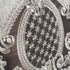 ARTABLE Gray Lace Table Runner 16 x 60 Inch Cotton Linen Fabric with Exquisite Macrame Embroidery for Dining Decor