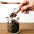 HANSGO 12PCS Dark Brown Small Wooden Spoons, 5 Inches Honey Spoon for Tea, Coffee, Jam, Bath, Sugar, Salts, Spices