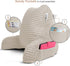 Hearth & Harbor Reading Pillow for Bed Adult Back Pillow for Sitting in Bed, Standard Bed Pillows for Sitting Up
