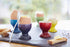 Creuset 2", Le Stoneware Egg Cup, Flame