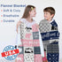LASTSTA8 Ship Next Day,Ship Next Day,Personalized Baby Blankets for Boys Girls, Custom Flannel Blanket with Name