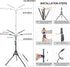4Head 4/8/12/16/20H 36 Grow Light with Stand, Grow Lights for Indoor Tall Plants, Bonsai Tree, Timer, Watt Power Draw