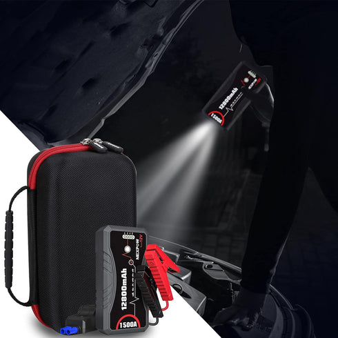 Aproca Hard Storage Travel Case for NEXPOW Q10S Car Jump Starter, 1500A Peak 12800mAh Battery Starter