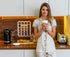 Demi's Home Adhesive Coffee Pod Holder for Nespresso Vertuo Capsules, White, Suitable for Mounting Inside/Under Cabinet