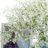Artificial Flowers 9Pcs 21" Baby Breath/Gypsophila Fake Silk Plants for Wedding Party Decoration, White