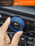 Savadicar HVAC Climate Control Panel Knob Trim Kit & Light Control Switch Cover for 2018-2024 Jeep Wrangler JL JLU &