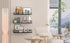 Set 3, 2) Amaoot Floating Shelves of Home Wood Wall Shelf, Farmhouse Shelf for Bedroom, Wall Mounted Floating Shelf