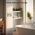 15 7 Inch Set 2 AMADA HOMEFURNISHING Floating Shelves Wall Mounted, x Wall Shelves for Bathroom, Bedroom, Living Room