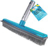 U.S. Pool Supply 13" Pool Brush with Rubber Bristles and Squeegee Edge