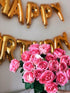 LIOZEOKUN 16 Inch Mylar Foil Alphabet Letter A-Z Balloons Set for Wedding Birthday Party Decoration - 26 Pieces (Gold)