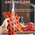 Mini 24-Cavity Semi Sphere Silicone Molds, Non-Stick, 2 Packs Half Sphere Baking Molds for Jelly, Chocolates, and Cake