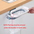 Set 2 of Trash Bag Holder Rack, Hanging Organizer Garbage Bag Holder, & Removable Lid - Multi for Kitchen Cabinet Door