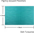 PIGCHCY Placemats - Washable Durable Vinyl Woven Table Mats, Elegant Heat Resistant Placemats for Dining Table Set of 6