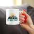 I'd Hike That Coffee Mug - Fun Hiking Themed Decor and Gifts for Hikers - 11oz White Ceramic