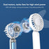 Mini Handheld Fan, 3 Speed Personal Mini Fan, Portable Battery Fan, USB Rechargeable Makeup Eyelash Fan, Suitable for Fashionable Women Traveling Indoor Outdoor by HYFZJMKQ