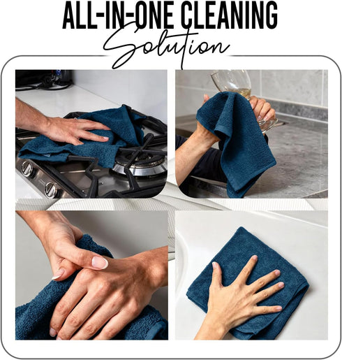 Pack 24 12 12 Inches, 100% 24 Pack) RIVERSIDE of Wash Cloths for Showering, x Super Soft & Absorbent, Cotton Washcloths
